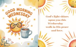 Good Morning Wednesday Blessings