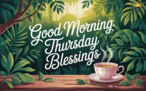 Good Morning Thursday Blessings