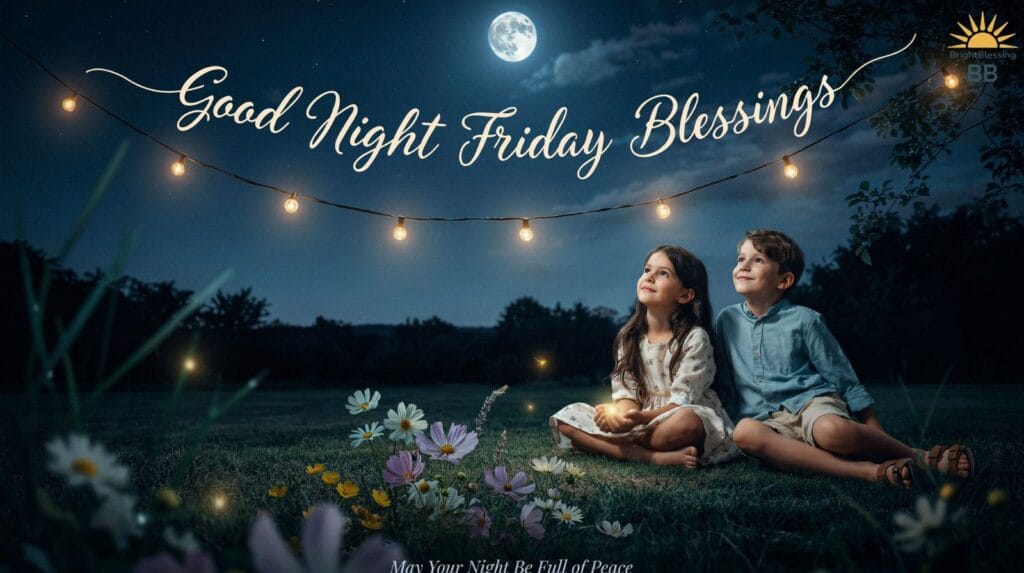 Good Night Friday Blessings