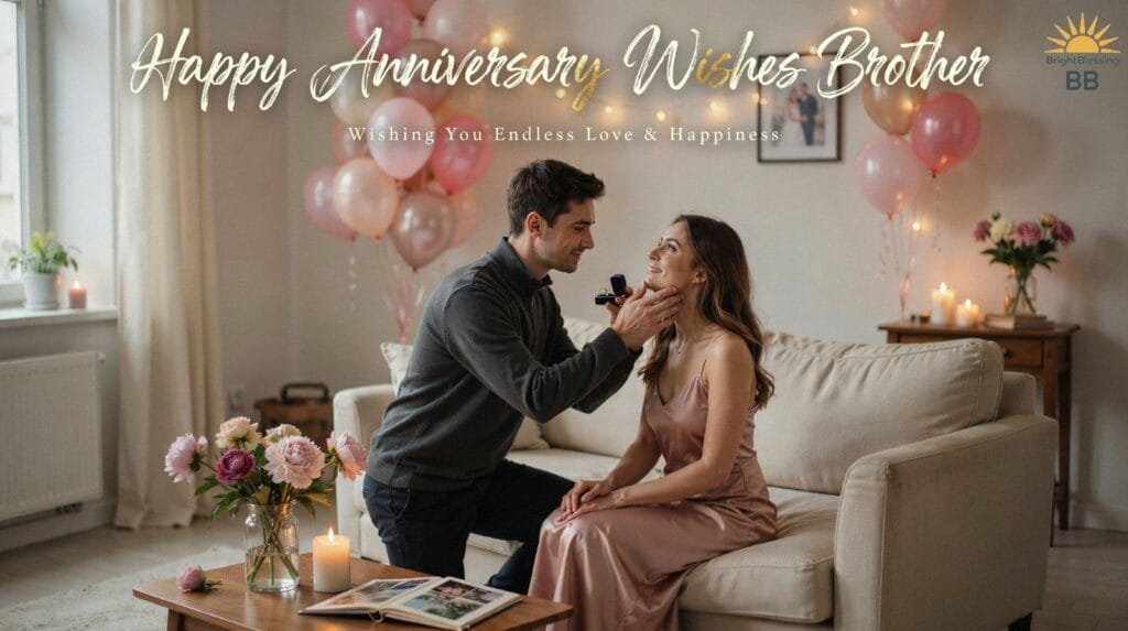 Happy Anniversary Wishes Brother