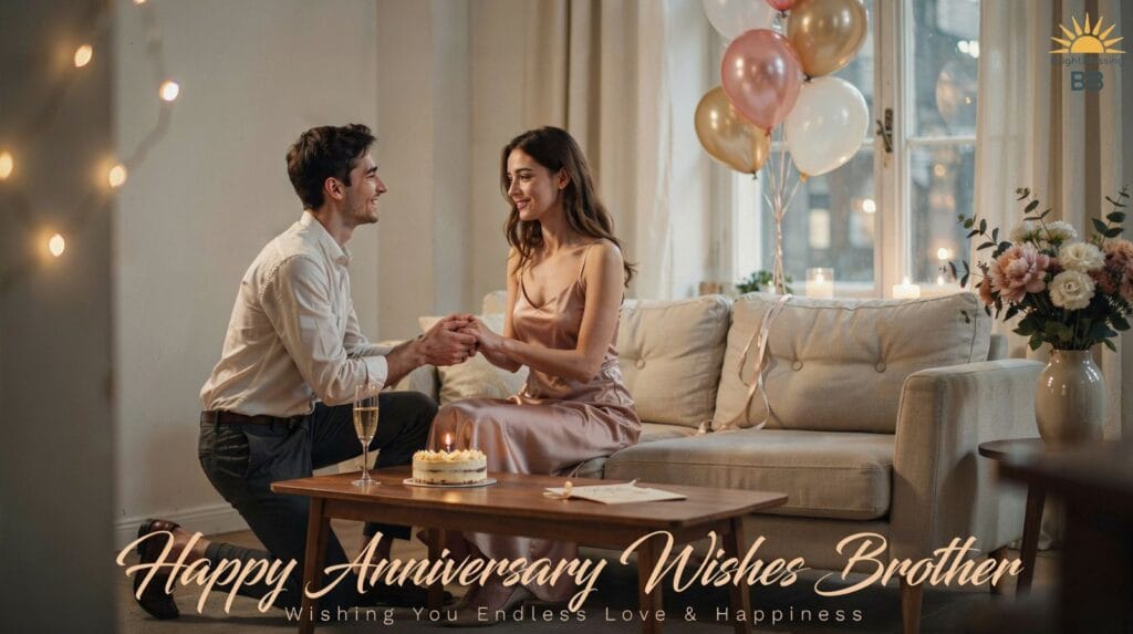 Happy Anniversary Wishes Brother