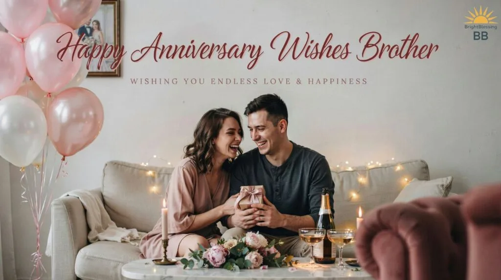 Happy Anniversary Wishes Brother