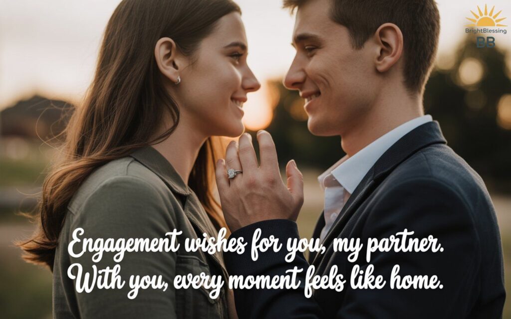 Engagement wishes for your partner