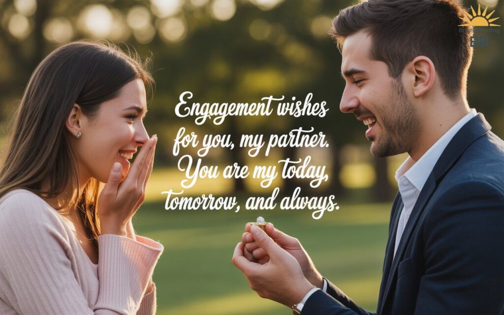 Engagement wishes for your partner