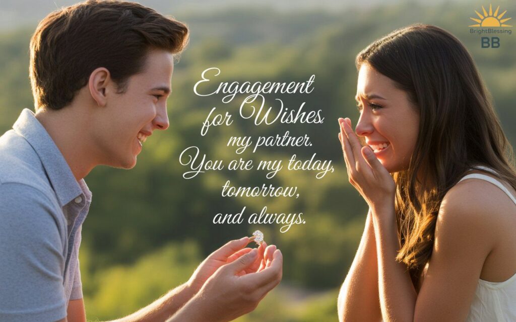 Engagement wishes for your partner