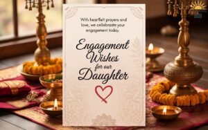 Engagement Wishes for Your Daughter