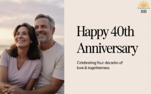 40th Wedding Anniversary Wishes