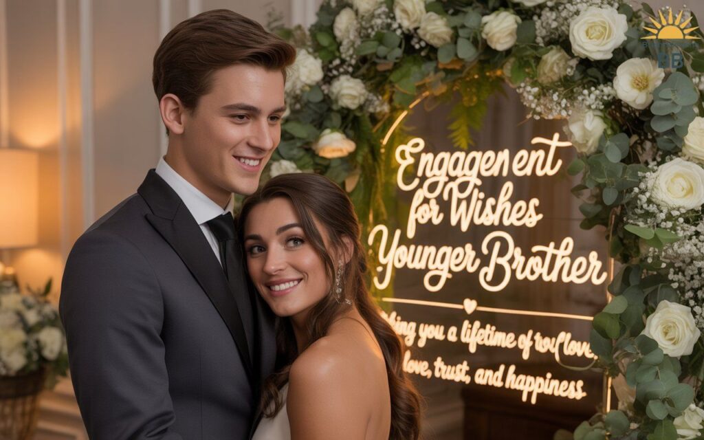 Engagement Wishes for Younger Brother