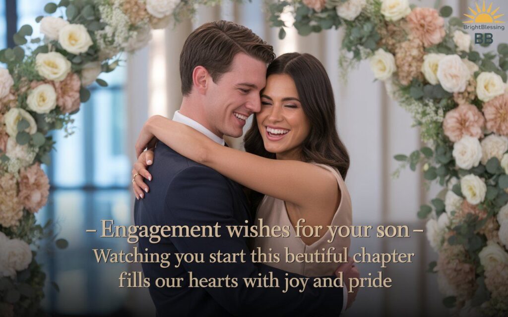 Engagement Wishes for Your Son