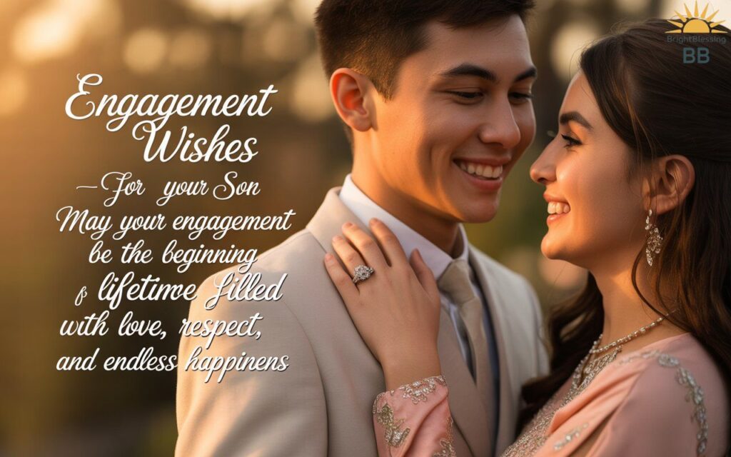 Engagement Wishes for Your Son