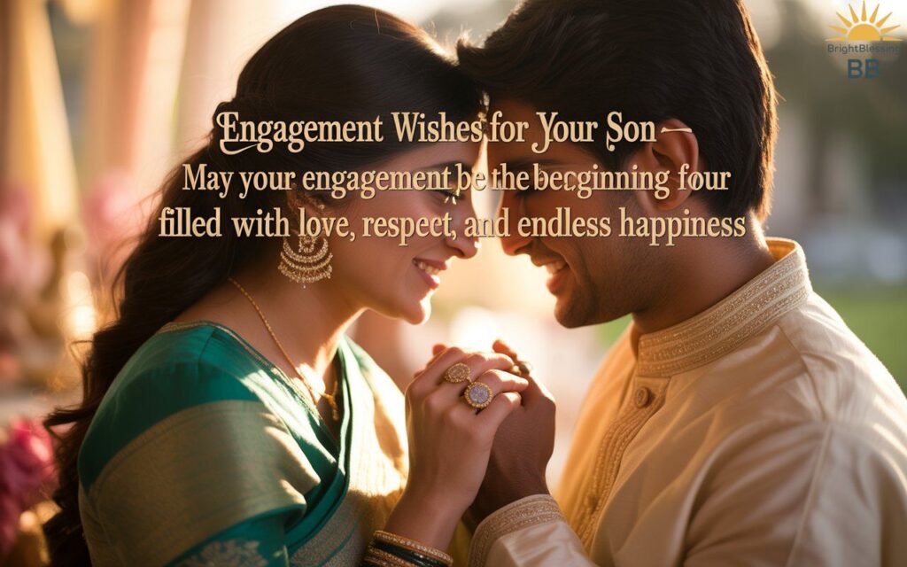 Engagement Wishes for Your Son