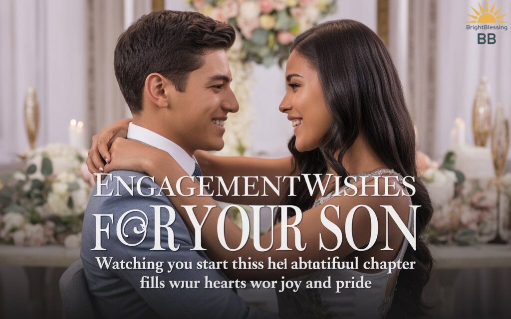 Engagement Wishes for Your Son