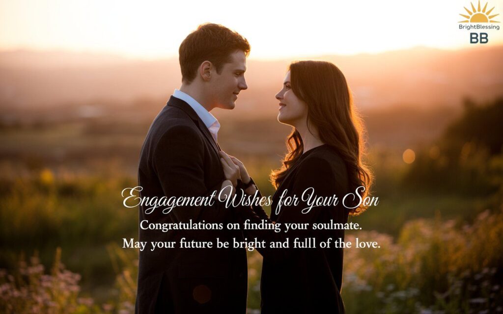 Engagement Wishes for Your Son