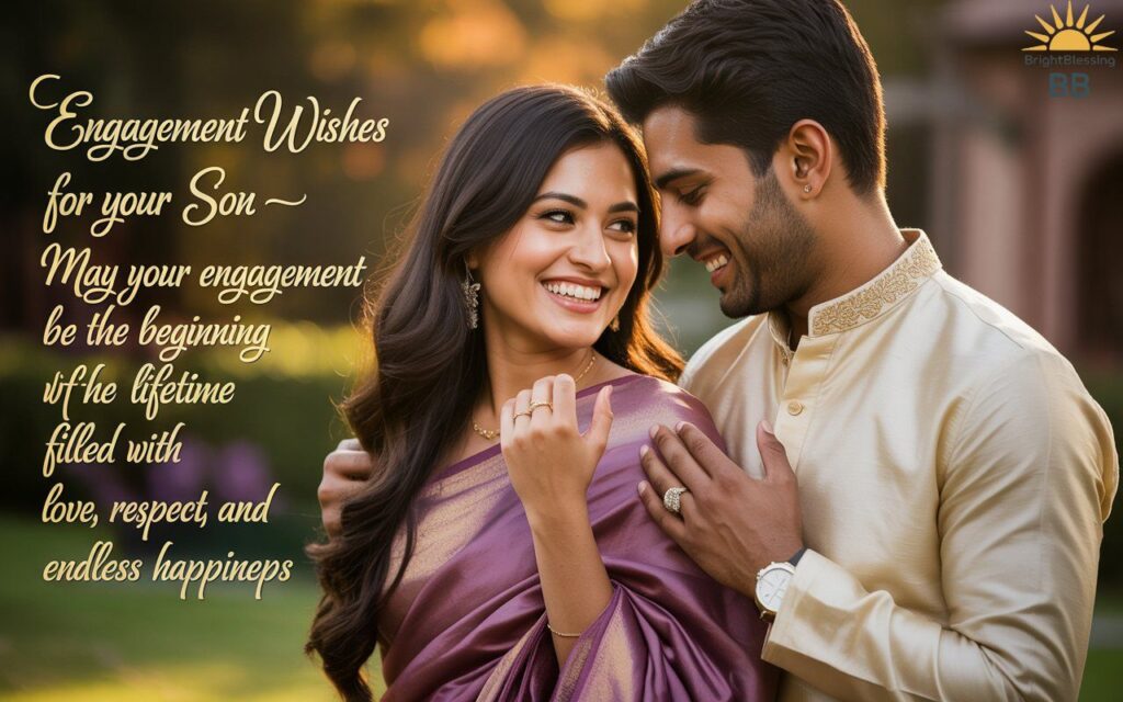Engagement Wishes for Your Son