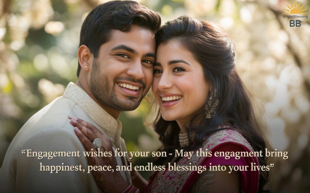 Engagement Wishes for Your Son