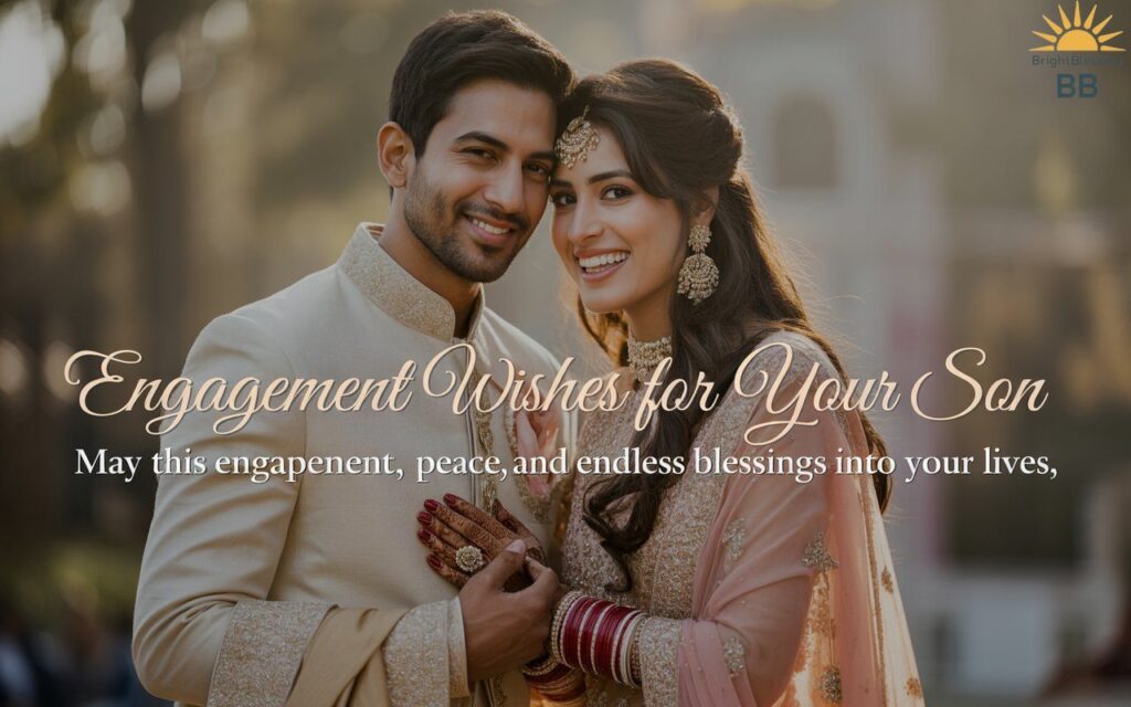 Engagement Wishes for Your Son