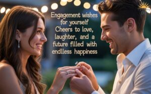 Engagement Wishes for Yourself