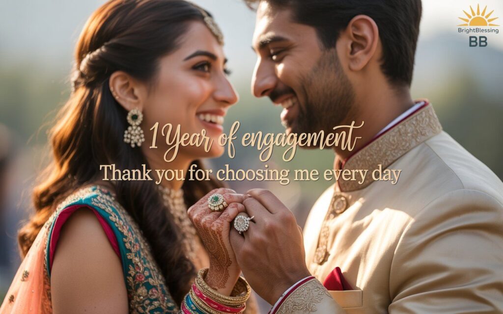 Engagement Wishes After 1 Year