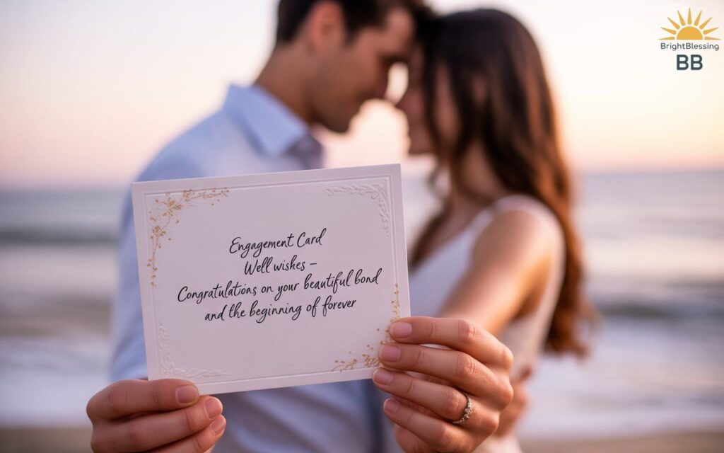 Engagement Card Well Wishes