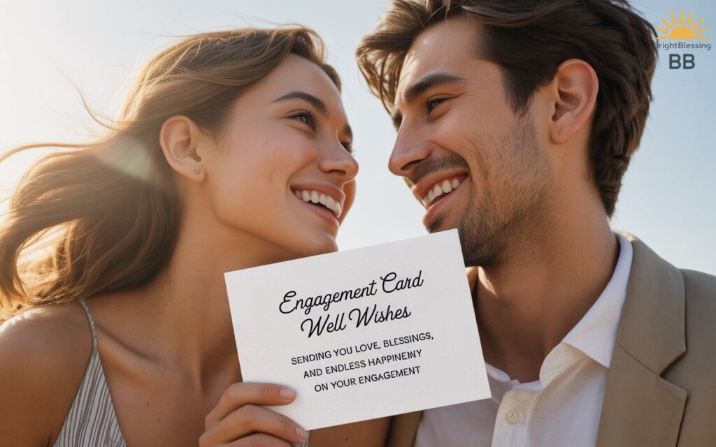 Engagement Card Well Wishes