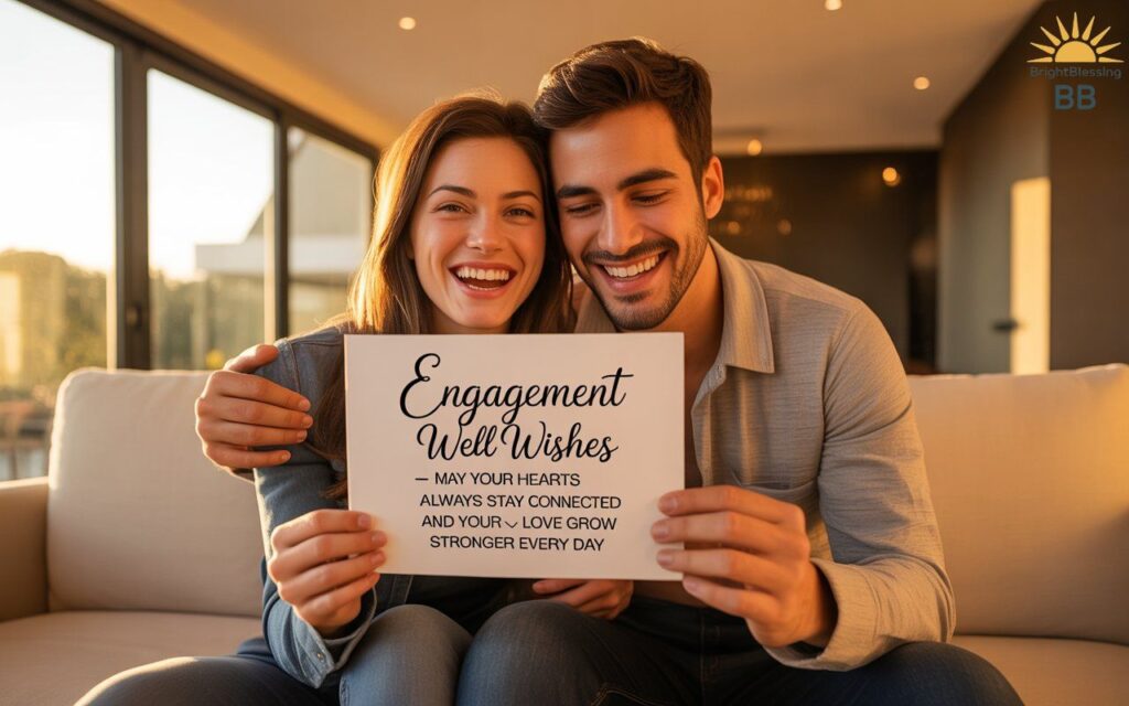 Engagement Card Well Wishes
