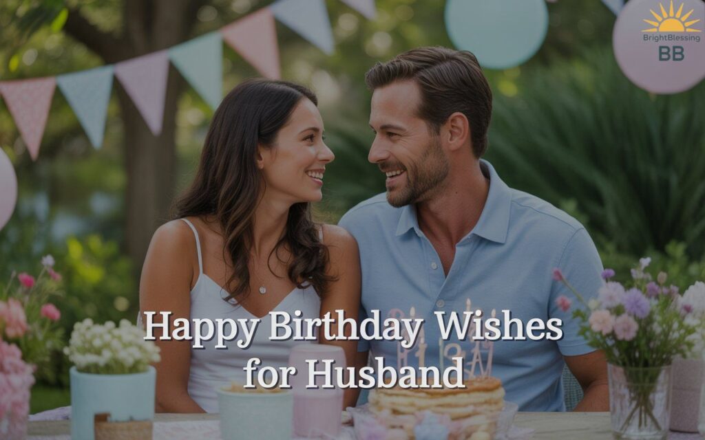 Happy Birthday Wishes for Husband