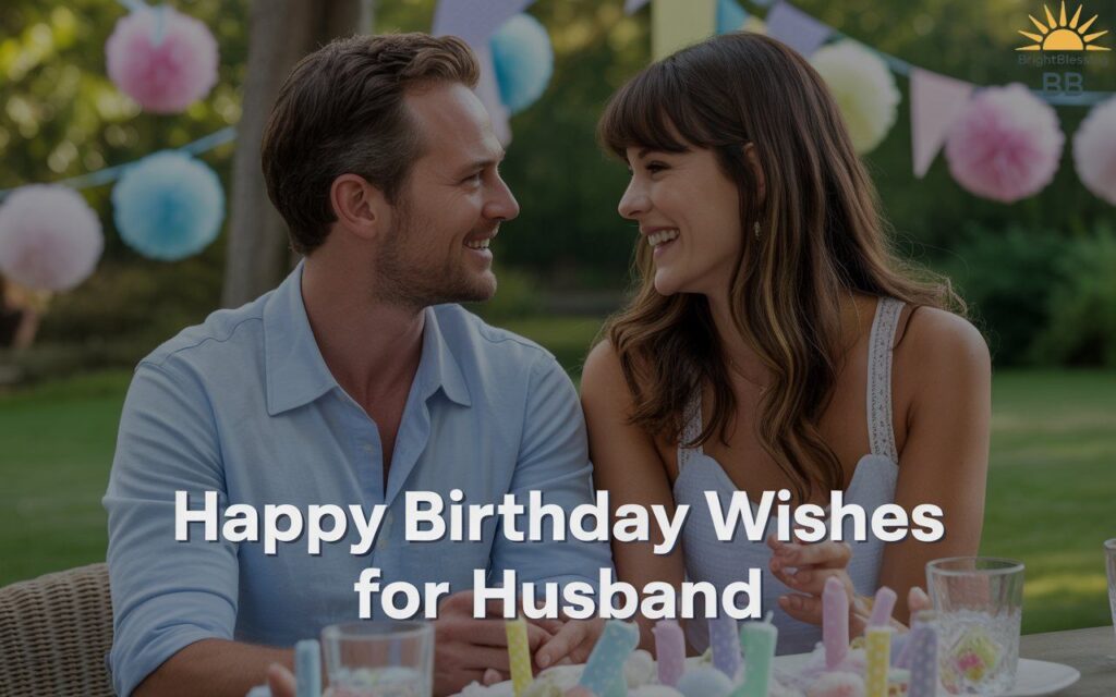 Happy Birthday Wishes for Husband