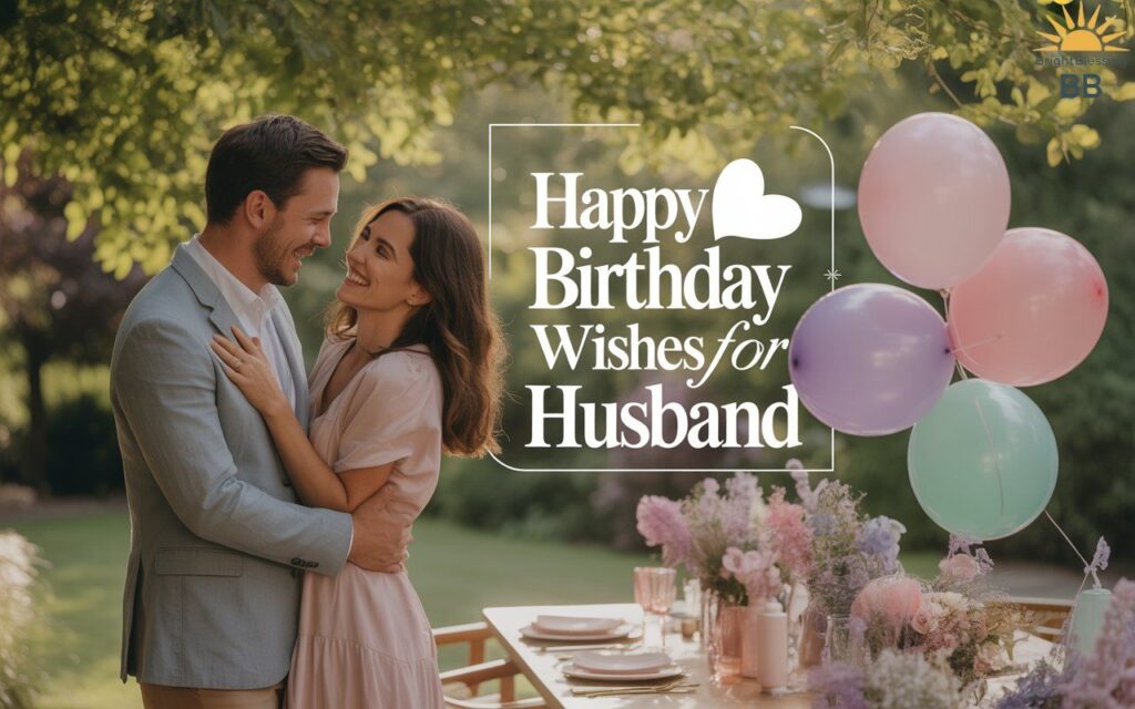 Happy Birthday Wishes for Husband