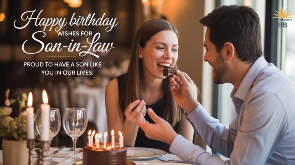 Happy Birthday Wishes for Son-in-Law