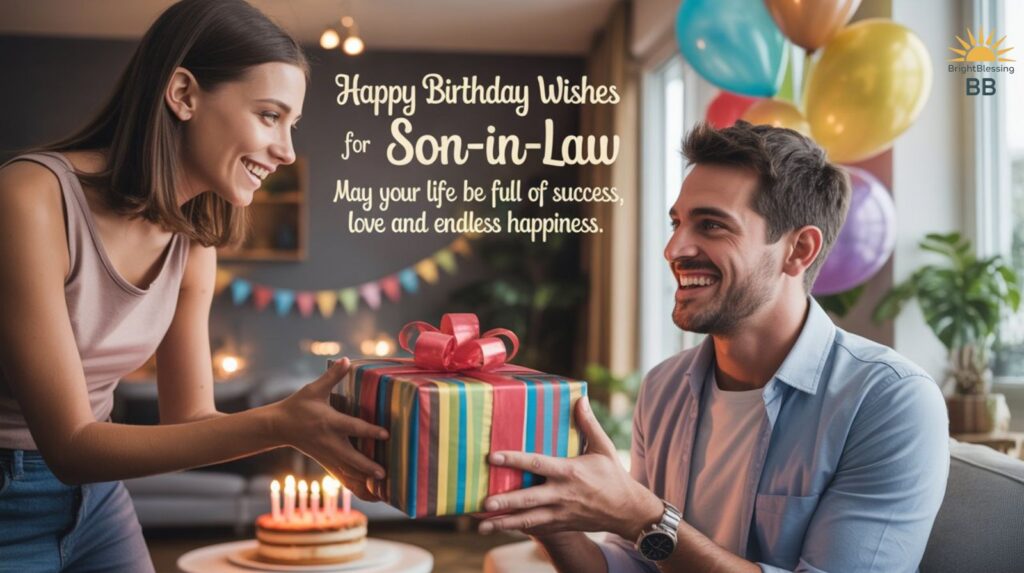 Happy Birthday Wishes for Son-in-Law