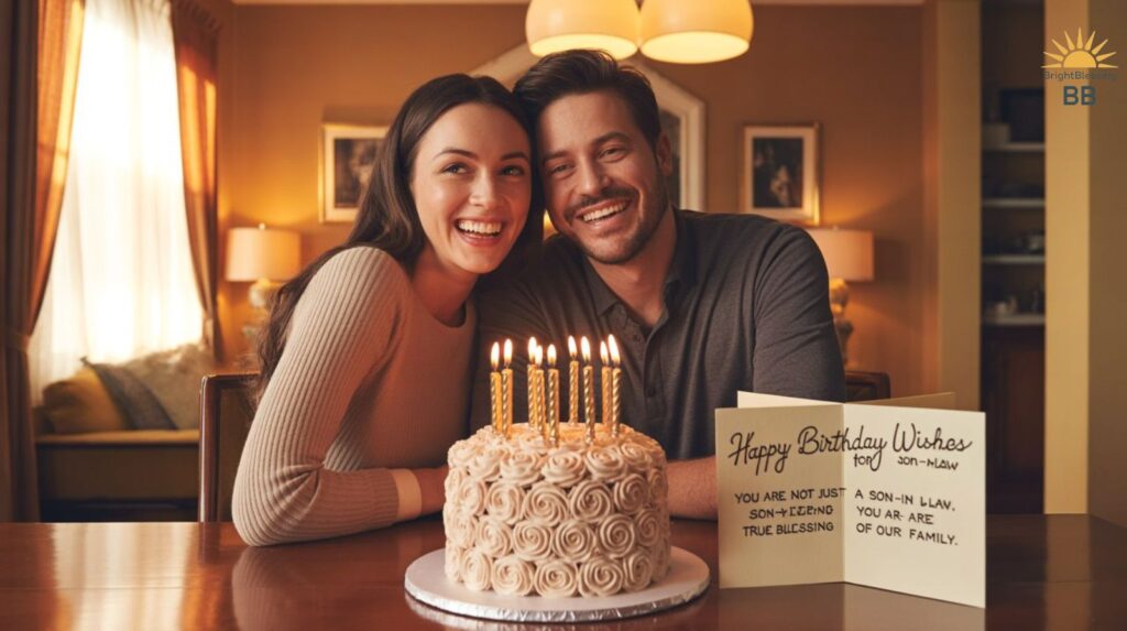 Happy Birthday Wishes for Son-in-Law