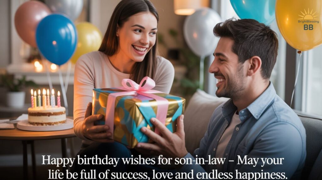 Happy Birthday Wishes for Son-in-Law
