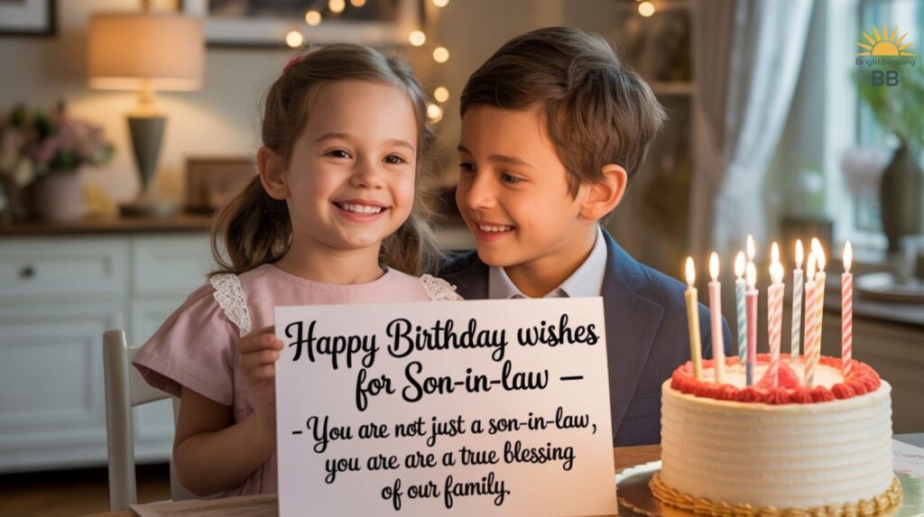 Happy Birthday Wishes for Son-in-Law