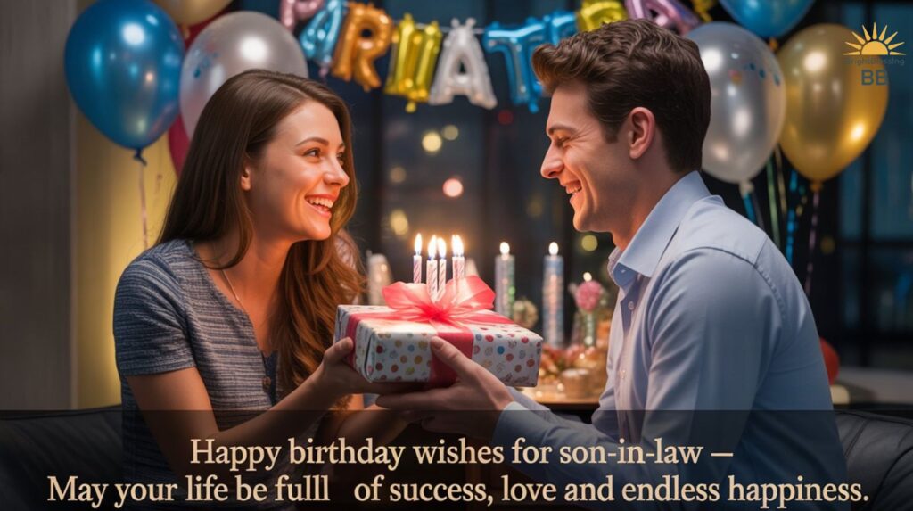 Happy Birthday Wishes for Son-in-Law