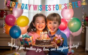Birthday Wishes for Sister