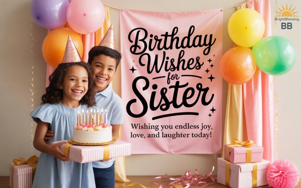 Birthday Wishes for Sister