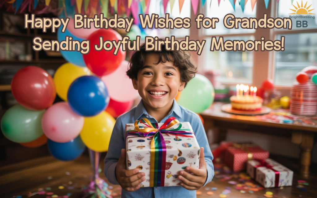 Happy Birthday Wishes for Grandson