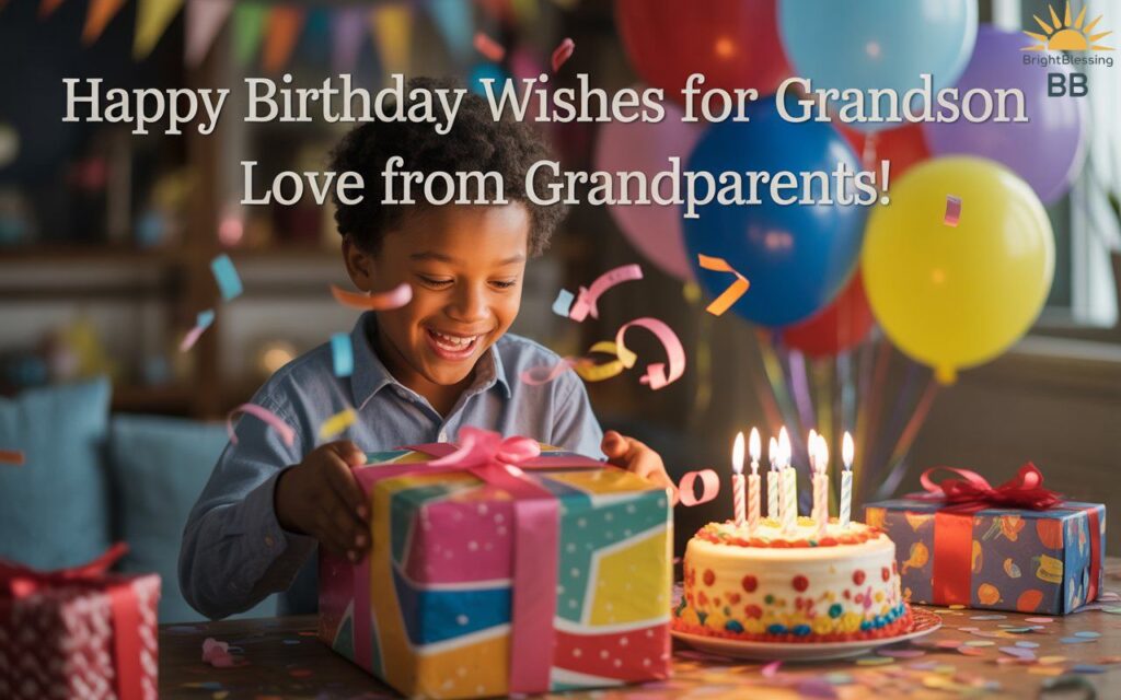 Happy Birthday Wishes for Grandson