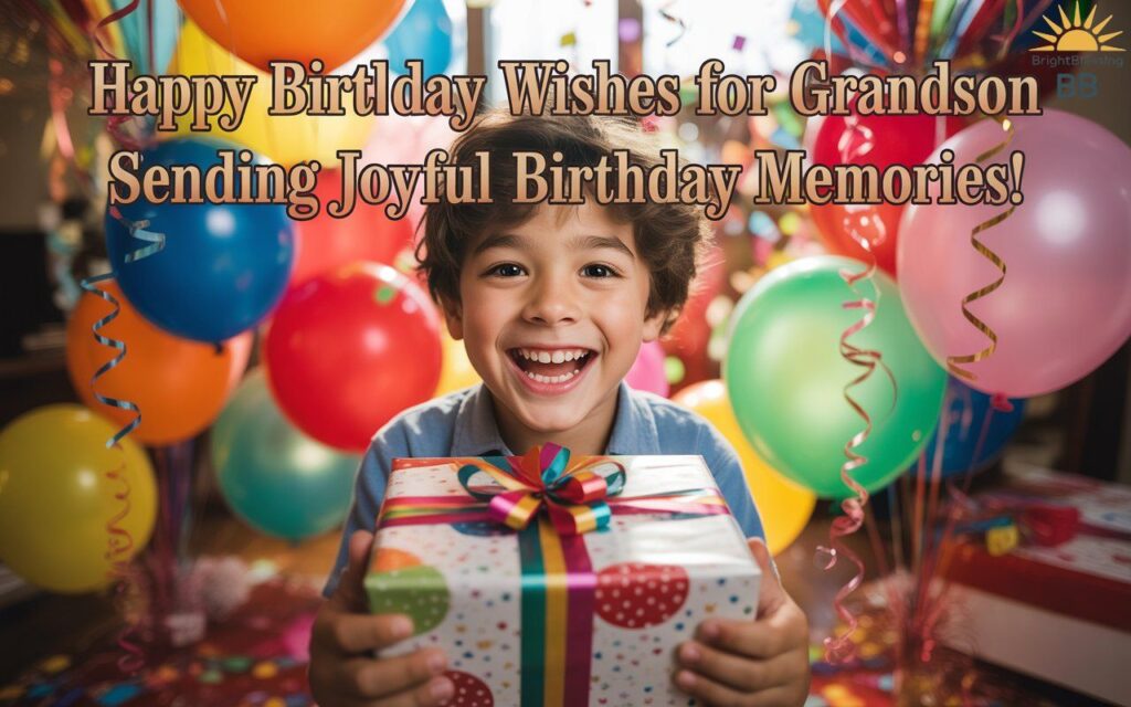 Happy Birthday Wishes for Grandson