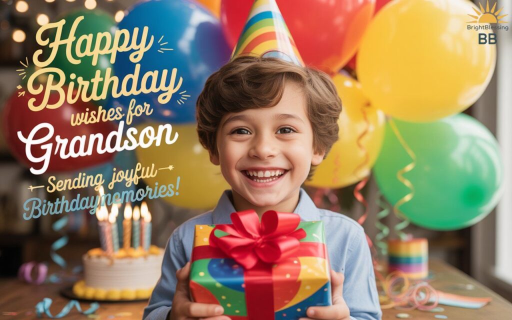 Happy Birthday Wishes for Grandson