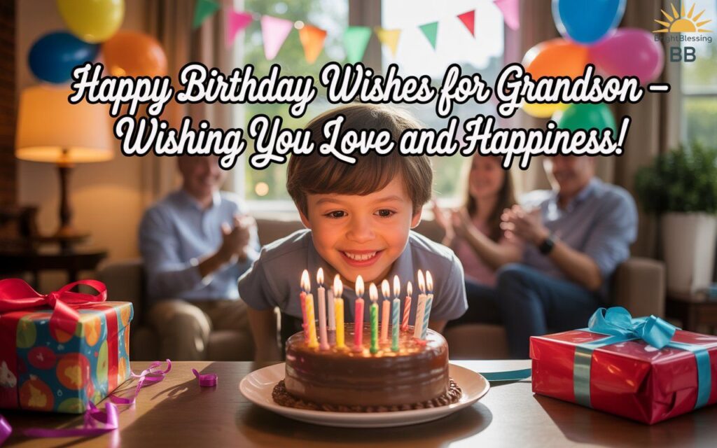 Happy Birthday Wishes for Grandson