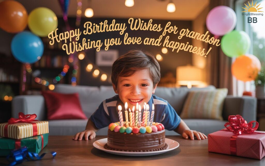 Happy Birthday Wishes for Grandson