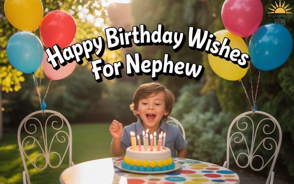 Happy Birthday Wishes for Nephew