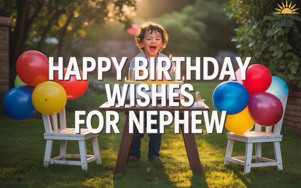 Happy Birthday Wishes for Nephew