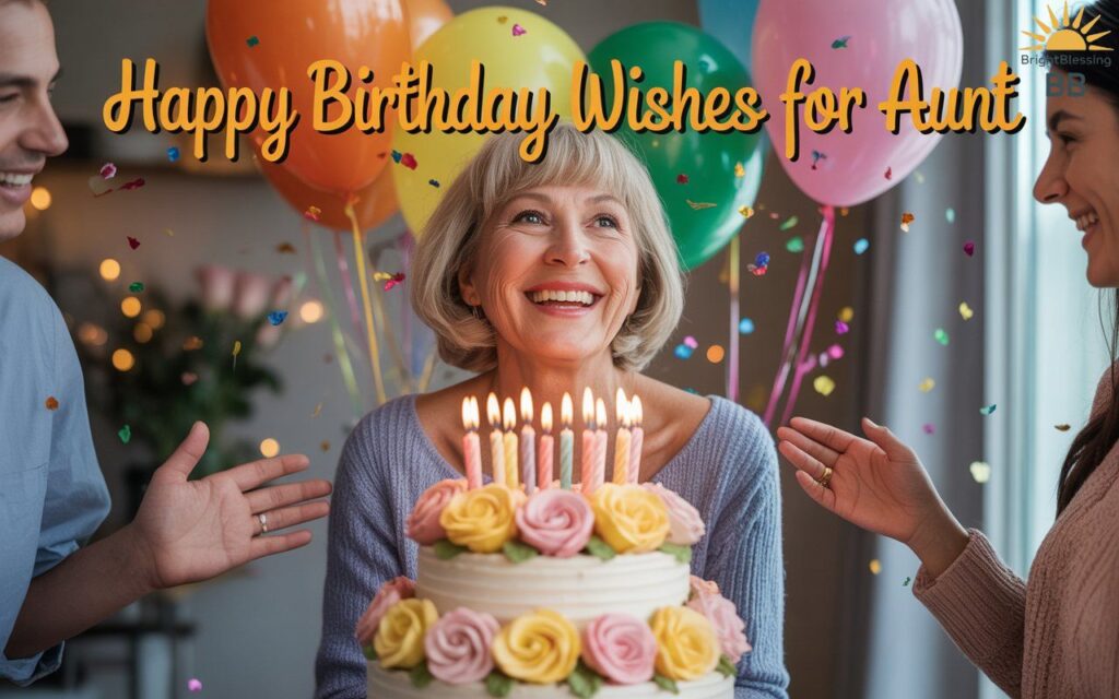 Happy Birthday Wishes for Aunt
