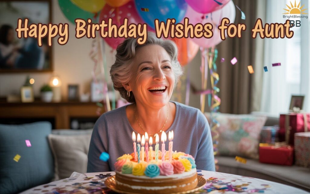 Happy Birthday Wishes for Aunt