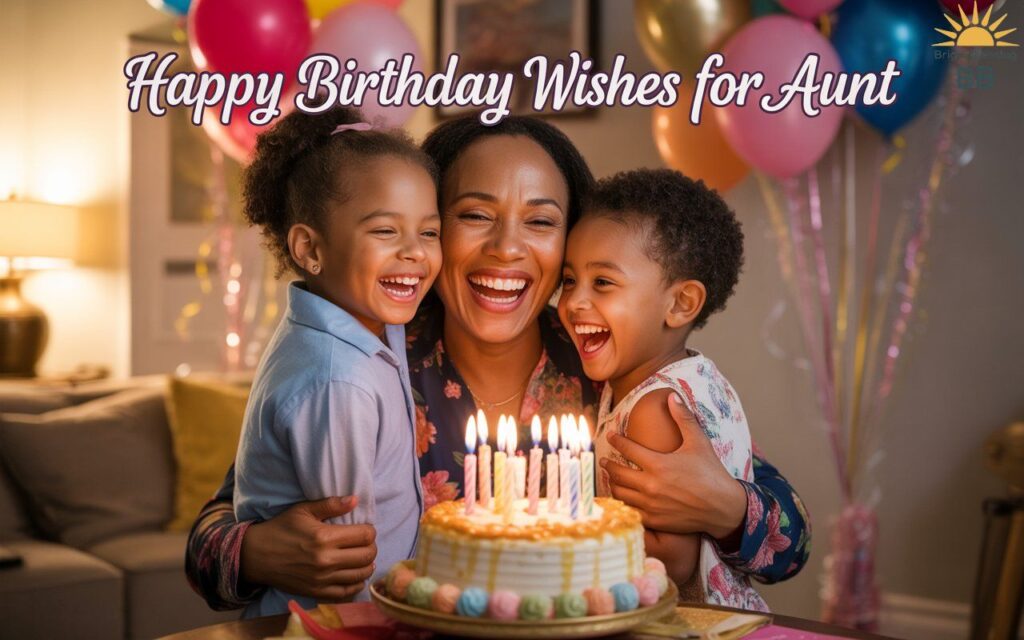 Happy Birthday Wishes for Aunt