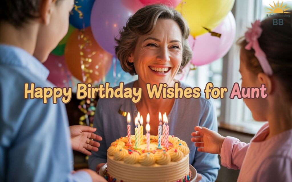 Happy Birthday Wishes for Aunt