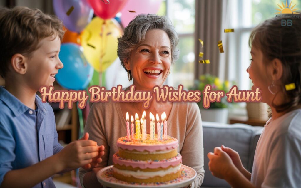 Happy Birthday Wishes for Aunt