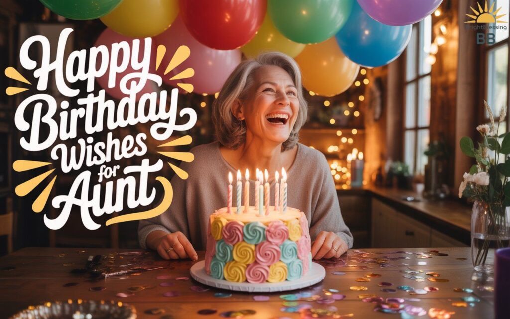 Happy Birthday Wishes for Aunt